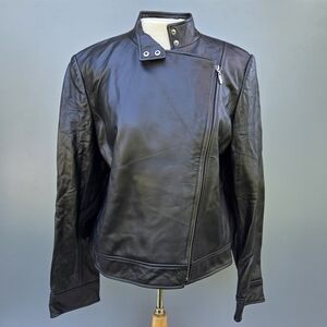 Loft Genuine Leather Moto Jacket LIKE NEW